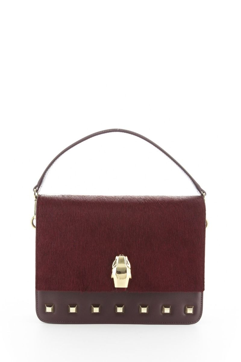 Milano Handbag with Calf hair