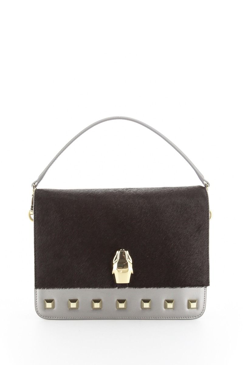 Milano Handbag with Calf hair