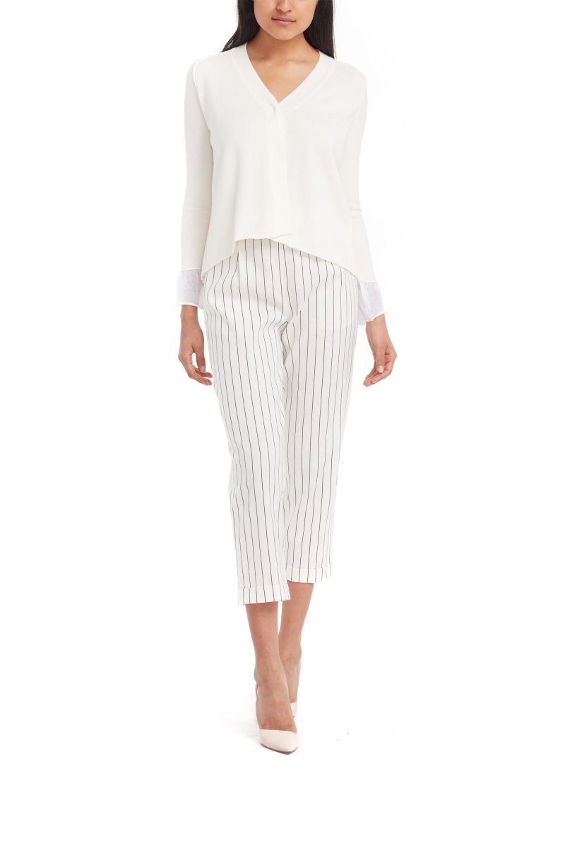 Striped Linen Pants