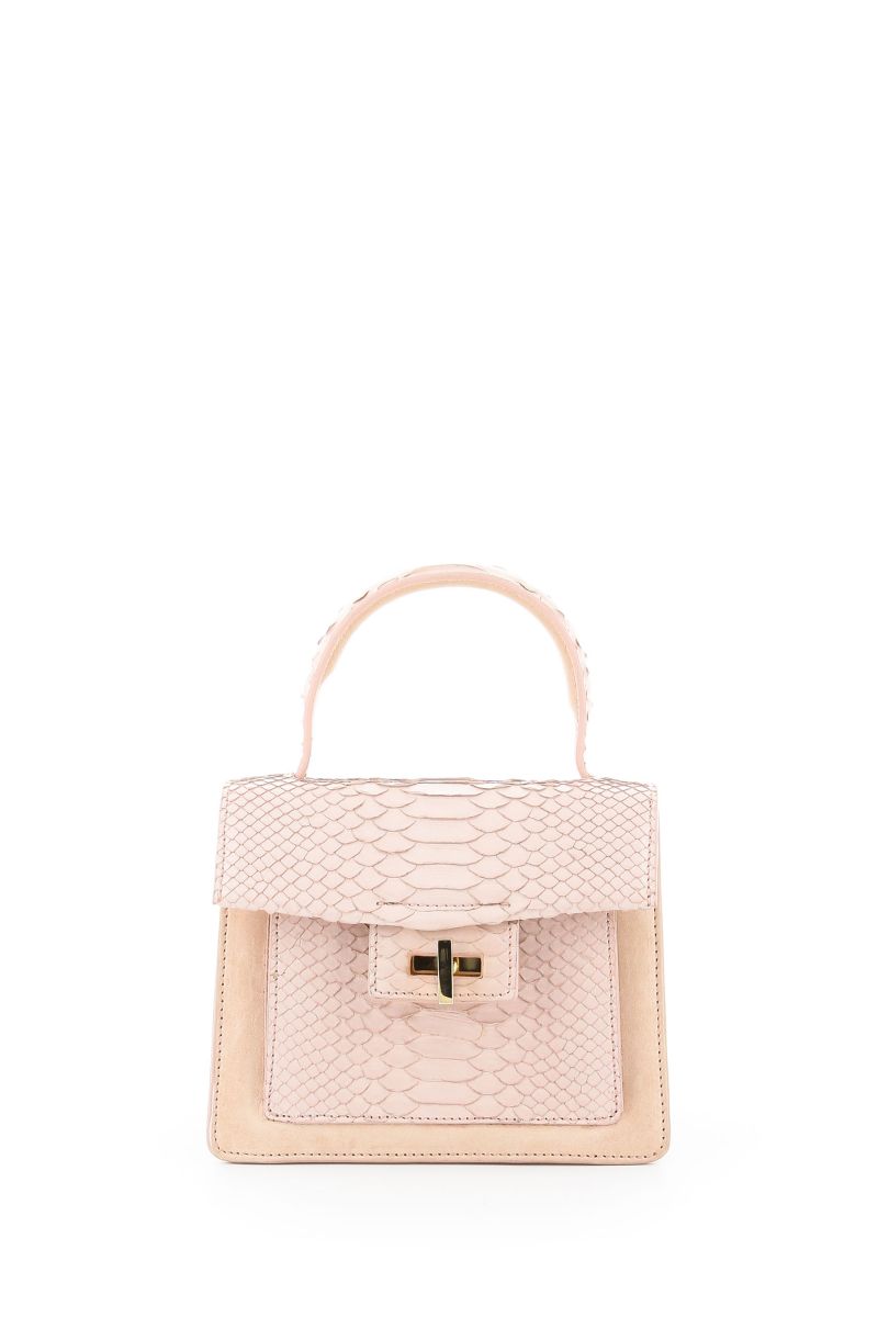 Niche Python and Leather Mini Bag