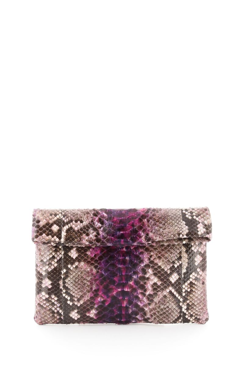 Panama Python Clutch