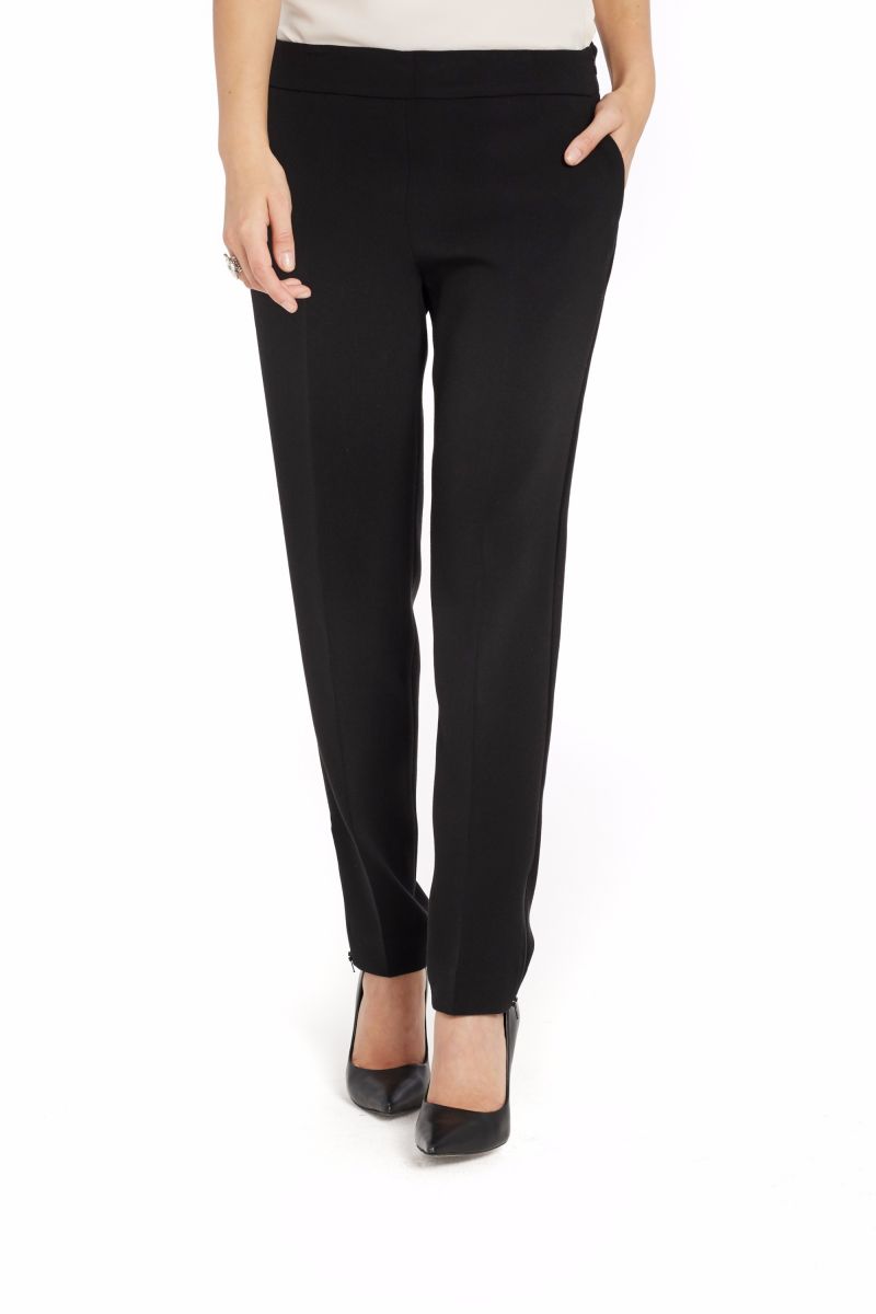 Tapered Pant with Ankle Zipper