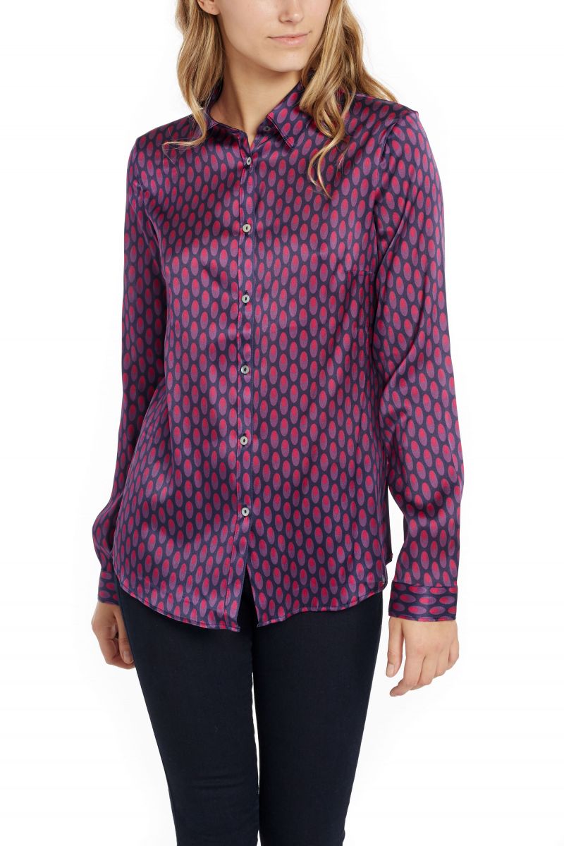 Silk Patterned Blouse